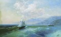 on the coast 1875 Romantic Ivan Aivazovsky Russian